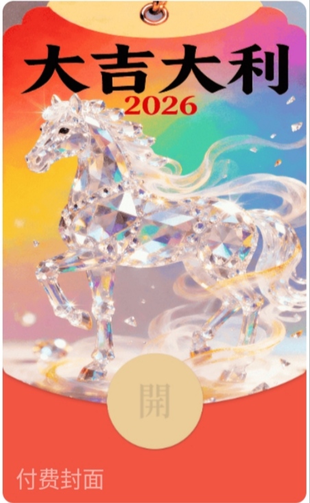 马年大吉大利红包